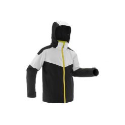 Kurtka SKI-P JKT 900. Czarne kurtki chłopięce przeciwdeszczowe WED'ZE. Za 299,99 zł.