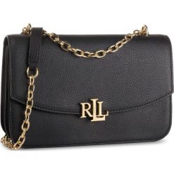 Torebka LAUREN RALPH LAUREN - Madison 431746230001 Black. Czarne listonoszki damskie Lauren Ralph Lauren, bez wzorów, ze skóry, na ramię, bez dodatków. Za 1209,00 zł.