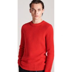 Klasyczny sweter - Czerwony. Czerwone swetry męskie Reserved, s, klasyczne. Za 119,99 zł.