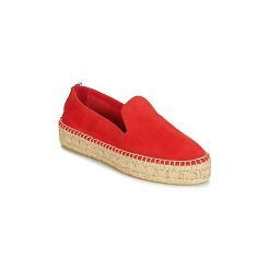 Espadryle 1789 Cala SLIPON DOUBLELEATHER. Czerwone espadryle damskie marki 1789 Cala, bez wzorów, bez zapięcia. Za 419,00 zł.