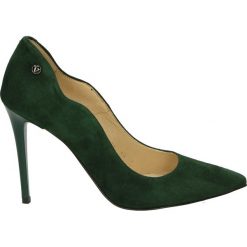 Czółenka - 4704 CAM VERD. Szare czółenka zamszowe Venezia. Za 299,00 zł.