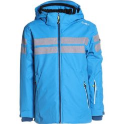 CMP BOY SNAPS HOOD JACKET Kurtka narciarska river. Niebieskie kurtki dziewczęce marki CMP, z poliesteru, narciarskie. W wyprzedaży za 377,10 zł.