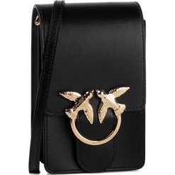 Torebka PINKO - Love Smart Simply PE 20 PLTT 1P21LQ Y5FF Nero Z99. Czarne listonoszki damskie Pinko, bez wzorów, ze skóry, na ramię, bez dodatków. Za 839,00 zł.