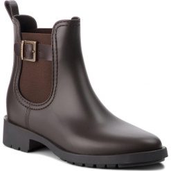 Kalosze MARC O'POLO - 808 15067701 800 Dark Brown 790. Brązowe buty zimowe damskie Marc O'Polo, z materiału. Za 389,00 zł.