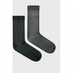 Medicine - Skarpetki (2-pack) Vintage Revival. Szare skarpetki damskie MEDICINE, z elastanu. Za 29,90 zł.