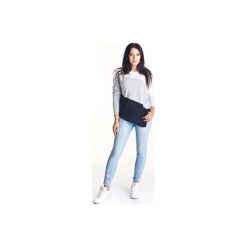 Sweter o asymetrycznym kroju. Szare swetry damskie Bird, s, bez wzorów, bez rękawów, bez kaptura. Za 192,00 zł.