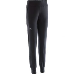 Spodnie dresowe do biegania RUN WARM damskie. Czarne spodnie damskie KALENJI, xs, z elastanu. Za 79,99 zł.