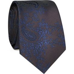 Krawat KWKR001972. Pomarańczowe krawaty męskie Giacomo Conti, bez wzorów, z mikrofibry, eleganckie. Za 69,00 zł.