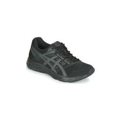 Buty do biegania Asics GEL-CONTEND 5. Czarne buty sportowe męskie Asics, bez zapięcia, do biegania. Za 289,00 zł.