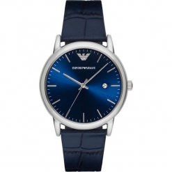 Emporio Armani - Zegarek AR2501. Niebieskie zegarki męskie Emporio Armani, szklane. W wyprzedaży za 679,90 zł.