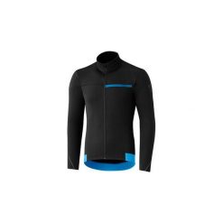 Bluza rowerowa męska Shimano Thermal Winter Jersey L. Czarne bluzy męskie rozpinane marki Shimano, s, rowerowe. Za 334,99 zł.