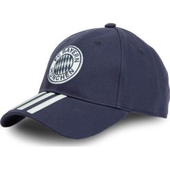 Czapka z daszkiem adidas - Fcb C40 Cap DU1998 Ntnavy/Ashgrn. Niebieskie czapki męskie Adidas, bez wzorów, z bawełny. Za 79,95 zł.