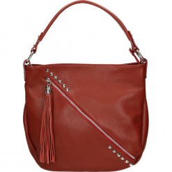 Torba - 4-272-O D ROS. Szare torebki klasyczne damskie Venezia, ze skóry. Za 229,00 zł.