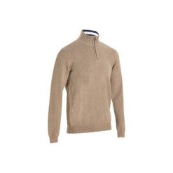 Swetry klasyczne męskie: Sweter do golfa 540 brązowy