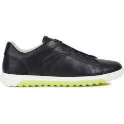 Geox Nexside Tenisówki Czarny. Czarne trampki męskie Geox, bez wzorów, ze skóry, bez zapięcia. Za 619,95 zł.