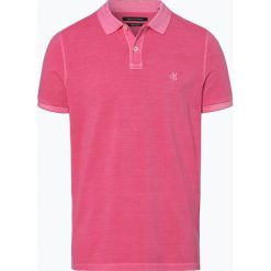 Marc O'Polo - Męska koszulka polo, różowy. Różowe koszulki męskie Marc O'Polo, m, bez wzorów, z bawełny, bez rękawów. Za 259,95 zł.