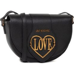Torebka LOVE MOSCHINO - JC4297PP0AKT0000 Nero. Czarne listonoszki damskie Love Moschino, bez wzorów, ze skóry ekologicznej, bez dodatków. W wyprzedaży za 649,00 zł.