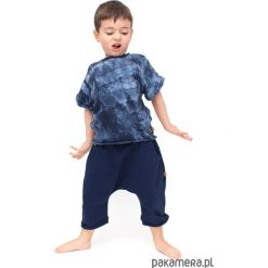 T-shirt kimono batik. Szare szorty damskie z printem marki Pakamera. Za 74,00 zł.