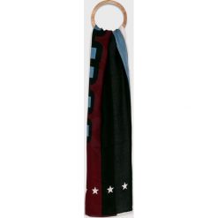Tommy Hilfiger - Chusta. Brązowe chusty damskie marki TOMMY HILFIGER, z bawełny. Za 229,90 zł.