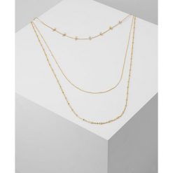 Naszyjniki damskie: Rebecca Minkoff STONE MULTI LAYER CHAIN NECKLACE Naszyjnik goldcoloured