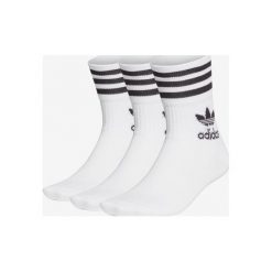 Adidas Originals 3-pack Skarpetki Biały. Białe skarpetki męskie adidas Originals, bez wzorów, z elastanu. Za 59,95 zł.
