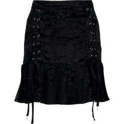 Spódniczki: Endless Rose LACE UP TIE DETAIL Spódnica trapezowa black