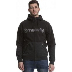 MEATFLY Męska bluza z kapturem Twitch 3 Tech Hood czyli A - Black, Heather Dark Grey (rozmiar M). Szare bluzy męskie Meatfly, m, bez wzorów, z kapturem, bez rękawów, z kapturem. W wyprzedaży za 246,00 zł.