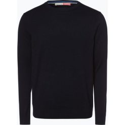 Scotch & Soda - Sweter męski z dodatkiem kaszmiru, niebieski. Niebieskie swetry męskie marki Scotch & Soda, xxl, bez wzorów, z kaszmiru, z kontrastowym kołnierzykiem, bez kaptura. Za 349,95 zł.