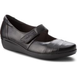 Creepersy damskie: Półbuty CLARKS – Everlay Kennon 261208584 Black Leather