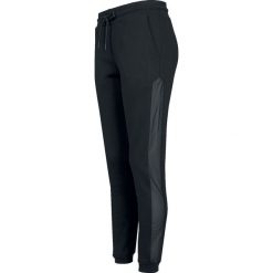 Urban Classics Ladies Tech Mesh Side Stripe Sweatpants Spodnie dresowe damskie czarny. Czarne spodnie dresowe damskie Urban Classics, l, z dresówki. Za 121,90 zł.