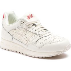 Sneakersy ASICS - Gelsaga 1192A074 Cream/Cream 100. Białe półbuty damskie Asics, ze skóry. W wyprzedaży za 279,00 zł.