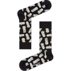 Happy Socks - Skarpety Logs. Czarne skarpetki męskie marki Happy Socks, z bawełny. W wyprzedaży za 27,90 zł.