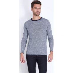 T-shirty męskie: Koszulka w kolorze granatowo-białym