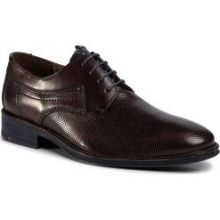 Półbuty LLOYD - Gavino 10-042-13 Cioccolato/Ocean. Pomarańczowe buty wizytowe męskie Lloyd, ze skóry, bez zapięcia. Za 599,00 zł.