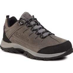 Trekkingi COLUMBIA - Terrebonne II Outdry BM5519 Grey Steel 033. Szare trapery męskie Columbia, ze skóry, bez zapięcia. W wyprzedaży za 379,00 zł.