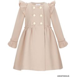 Sukienka Lily Beige. Brązowe sukienki dziewczęce Pakamera. Za 200,00 zł.