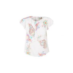 Bluzki Desigual WATILI. Białe bluzki damskie Desigual, l. Za 194,25 zł.