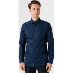 Jack & Jones Blaviggo Koszula Niebieski. Niebieskie koszule męskie Jack & Jones, l, bez wzorów, z bawełny, bez kołnierzyka, z długim rękawem. Za 178,95 zł.