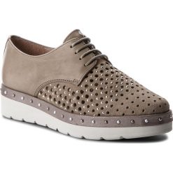Oxfordy HISPANITAS - Atenea-V8 HV87085 Taupe. Szare półbuty damskie Hispanitas, bez obcasa, na płaskiej podeszwie, bez zapięcia. W wyprzedaży za 349,00 zł.