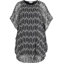 Zhenzi Długa tunika Shay czarny we wzory female czarny/ze wzorem 54/56 (XL). Czarne sukienki damskie Zhenzi, s, w kwiaty, z tkaniny, eleganckie, z okrągłym kołnierzem, z długim rękawem, długie, maxi. Za 229,00 zł.