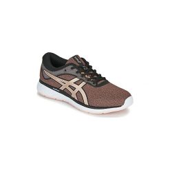 Buty do biegania Asics PATRIOT 11 TWIST. Czarne buty sportowe damskie Asics, bez wzorów, do biegania. W wyprzedaży za 223,20 zł.