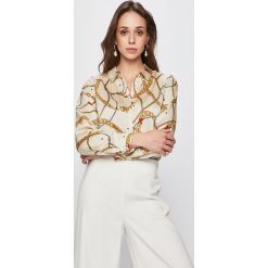 Vero Moda - Koszula. Czarne bluzki damskie Vero Moda, na co dzień, s, bez wzorów, z poliesteru, klasyczne, z klasycznym kołnierzykiem, z długim rękawem. W wyprzedaży za 99,90 zł.