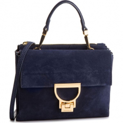 Torebka COCCINELLE - DD6 Arlettis Suede E1 DD6 55 B7 01 Bleu B11. Niebieskie torebki klasyczne damskie marki Coccinelle, ze skóry, na ramię. Za 1149,90 zł.