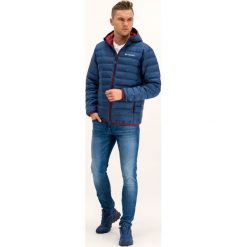 Kurtka puchowa Columbia Lake Down Jacket 1864562. Niebieskie kurtki męskie Columbia, xl, bez wzorów, z poliesteru, bez kaptura. W wyprzedaży za 389,00 zł.