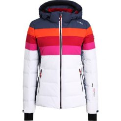 CMP WOMAN ZIP HOOD Kurtka narciarska bianco. Białe kurtki damskie marki CMP, z elastanu, narciarskie. Za 1399,00 zł.