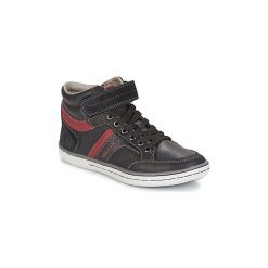 Buty Dziecko Geox J GARCIA B. A. Czarne trampki chłopięce marki Geox. Za 261,80 zł.
