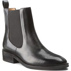 Sztyblety VAGABOND - Ava 4243-101-20 Black. Czarne buty zimowe damskie marki Vagabond, z materiału, z okrągłym noskiem. W wyprzedaży za 399,00 zł.