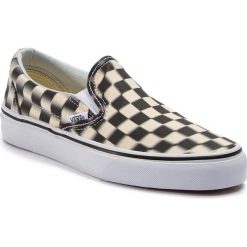 Tenisówki VANS - Classic Slip-On VN0A38F7VJM1 (Blur Check) Black/Classi. Brązowe półbuty damskie Vans, bez wzorów, z gumy, bez zapięcia. W wyprzedaży za 199,00 zł.