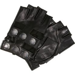 KARL LAGERFELD SNAPS GLOVE Rękawiczki pięciopalcowe black. Czarne rękawiczki damskie KARL LAGERFELD, bez wzorów, ze skóry. Za 419,00 zł.