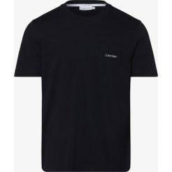 Calvin Klein - T-shirt męski, niebieski. Niebieskie t-shirty męskie xl, z nadrukiem, klasyczne. Za 179,95 zł.